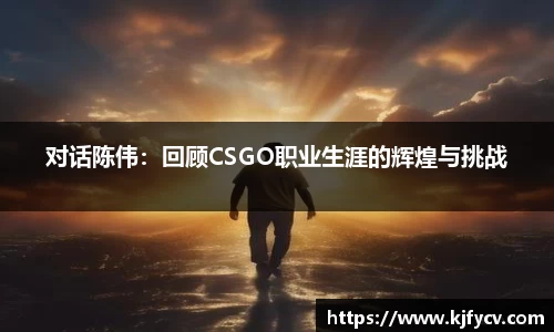 对话陈伟：回顾CSGO职业生涯的辉煌与挑战