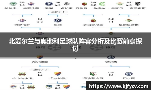 北爱尔兰与奥地利足球队阵容分析及比赛前瞻探讨